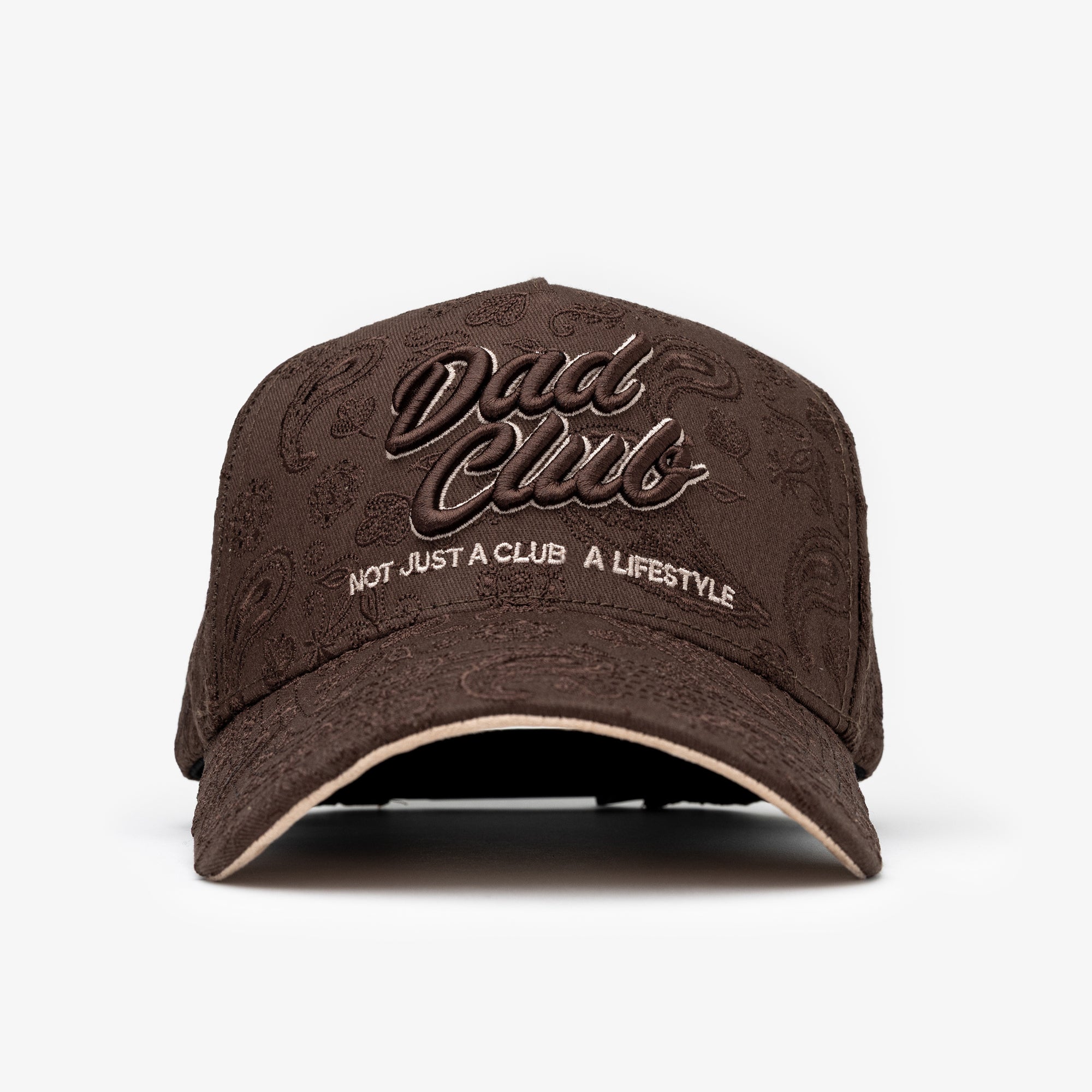 Dad Club Bandana Hat - Brown