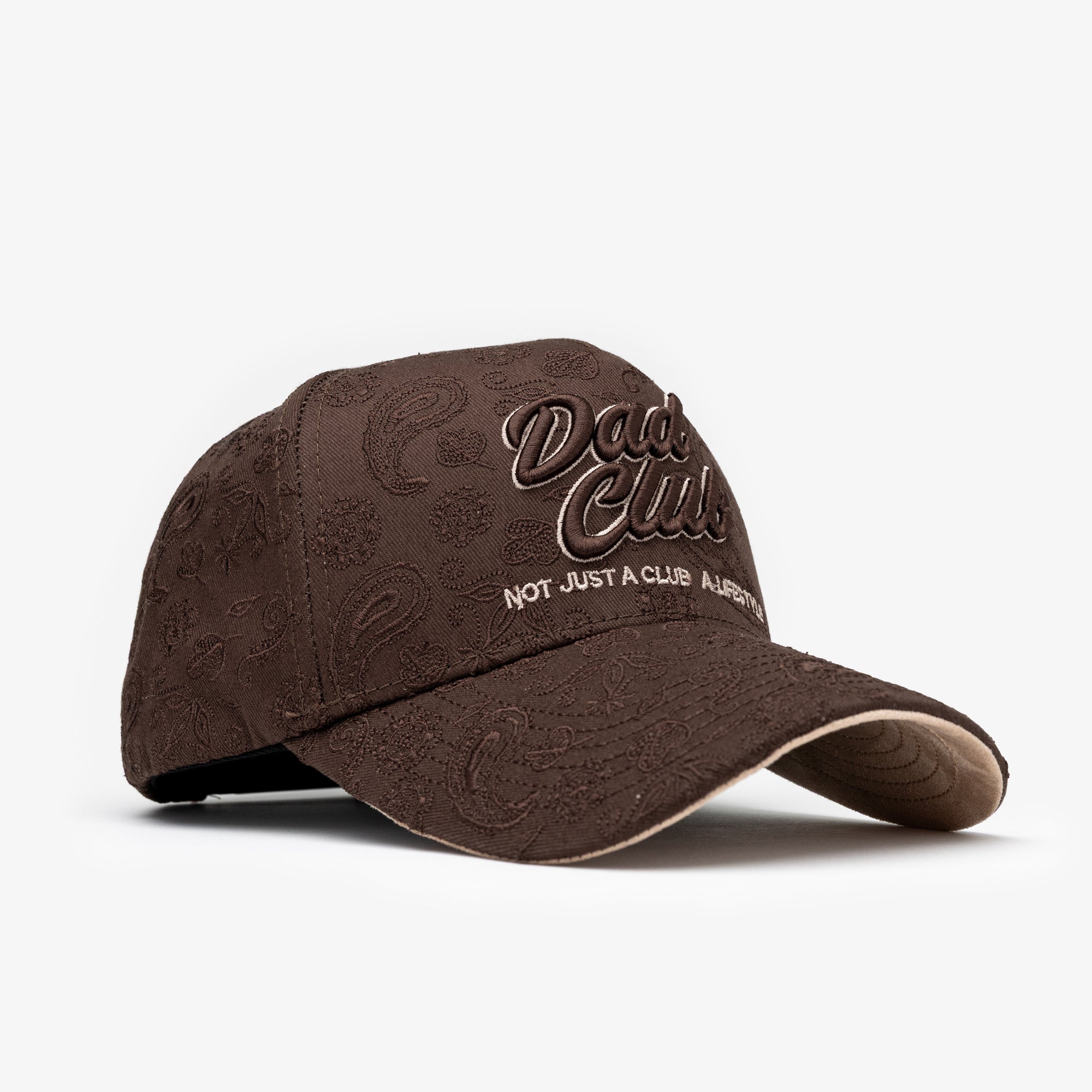 Dad Club Bandana Hat - Brown